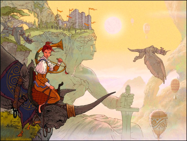 Affiche Imaginales 2011 de Hervé LEBLAN