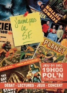 Soirée J'aime pas la SF