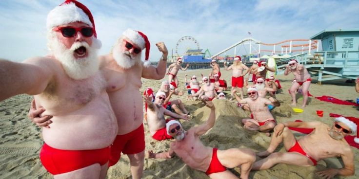 pere-noel-plage