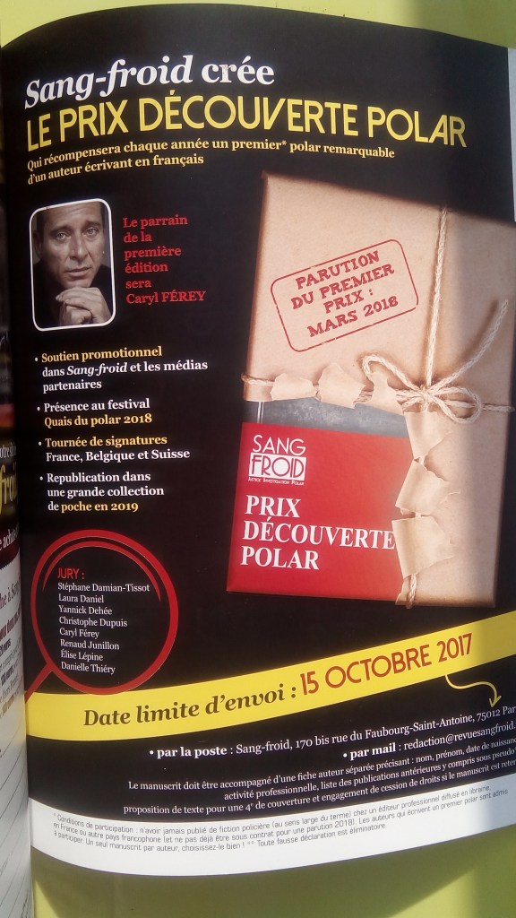 Prix Découverte Polar
