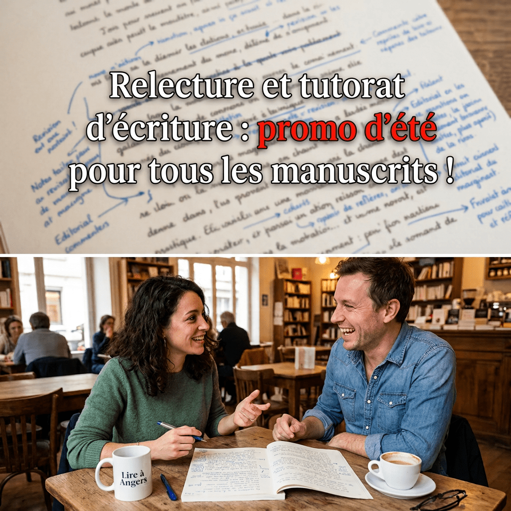 Relecture et tutorat d'écriture : promo d'été pour tous les manuscrits !