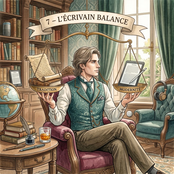 Ecrivain Balance, entre tradition et modernité